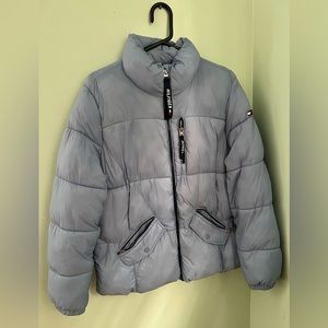 Tommy Hilfiger Grey Puffer Winter Jacket
